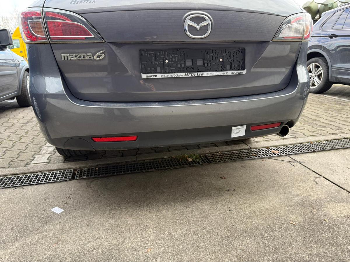 Mazda 6 GH original Stoßstange Stoßfänger hinten 32S Galaxy Grau Kombi BJ09